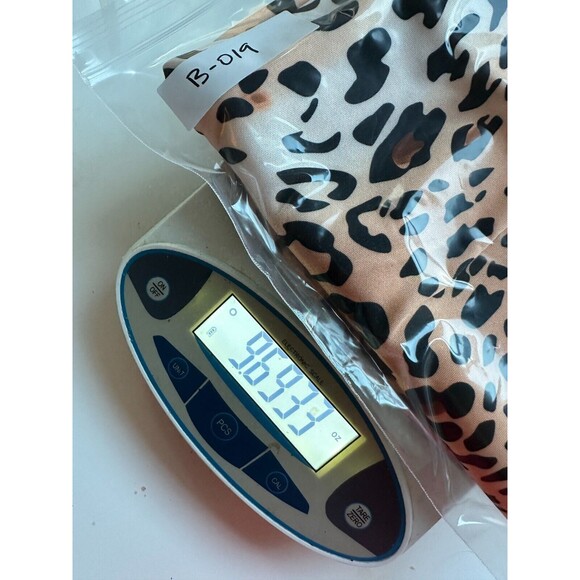 5 TWELVE Skirt Women L Stretch Elastic Waist Leopard Cheetah Animal Knee Length - Picture 5 of 5